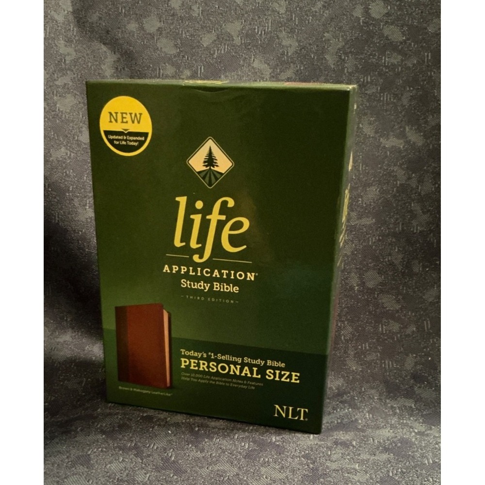 NEW Tyndale NLT Life Application Study Bible, Third Edition, Personal Size